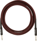 Câble pour instrument Fender PROFESSIONAL (Tweed rouge) - 10'