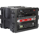 Gator G-PROR-8U-19 Rotationally Molded Rack Case w/ Wheels & Handle - 8U, 19" Deep