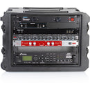 Gator G-PROR-8U-19 Rotationally Molded Rack Case w/ Wheels & Handle - 8U, 19" Deep