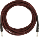 Fender PROFESSIONAL Instrument Cable (Red Tweed) - 15ft