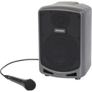 Samson EXPEDITION EXPRESS+ 6" 2-Way 75W Portable PA System with Wired Microphone