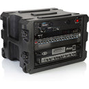 Gator G-PROR-8U-19 Rotationally Molded Rack Case w/ Wheels & Handle - 8U, 19" Deep