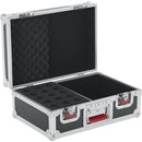 Gator G-TOUR M15 Tour Style Mic Flight Case for 15 Microphones & Accessories