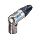 Neutrik NC3MRX 3-pin XLR Male Right Angle Connector - Red One Music