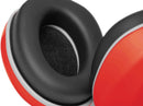 Lucid Audio LA-KIDS-PM-RD HearMuffs Kids Hearing Protection (Red/White)