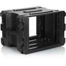 Gator G-PROR-8U-19 Rotationally Molded Rack Case w/ Wheels & Handle - 8U, 19" Deep