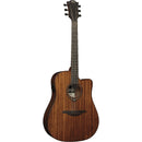 Lag Guitars T98DCE Tramontane 98 Dreadnought Cutaway Acoustic Electric Guitar - Natural