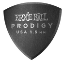 Ernie Ball 9332EB Prodigy Black Large Shield Picks 1.5mm (6)