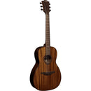 Lag Guitars T98PE Tramontane 98 Parlor Acoustic Electric Guitar - Natural