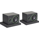Gator Frameworks GFW-ISOPAD-MD Coussinets d'isolation pour moniteur de studio - Paire, Moyen 