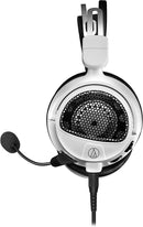 Audio-Technica ATH-GDL3WH Casque de jeu fermé haute fidélité - Blanc