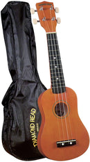 Diamondhead DU-101 Rainbow Soprano Ukulele (Brown)