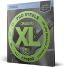D'Addario EPS300 ProSteels Bass Guitar Strings Custom Light 43-107 Long Scale