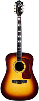 Guild D-55 Acoustic-Electric Guitar (Antique Sunburst) - Red One Music