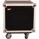 Gator G-TOUR 14U CAST Tour Style ATA Flight Rack Case avec roulettes - 14U, 19" de profondeur 