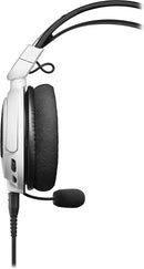 Audio-Technica ATH-GDL3WH Casque de jeu fermé haute fidélité - Blanc