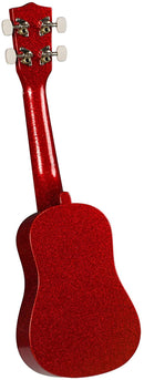 DiamondHead DU-142 Hot Rod Series Soprano Ukulele (Candy Apple Red)