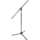 K&M 21070 Black Tripod Microphone Stand With 32 Boom Black - Red One Music