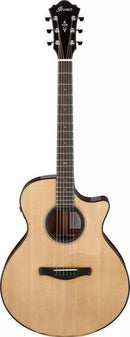 Ibanez AE410LGS Platinum Collection Acoustic-Electric Guitar (Natural Low Gloss)