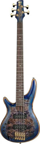 Ibanez Premium SR2605L Guitare basse pour gaucher (Cerulean Blue Burst)