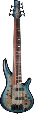 Ibanez Bass Workshop SRAS7 Ashula Guitare basse 7 cordes (Cosmic Blue Starburst)