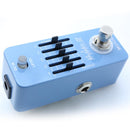 Mooer Meq1 Micro Graphic Eq Guitar Pedal - Red One Music
