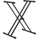 Gator Frameworks GFW-KEY-2000X Double X Style Keyboard Stand