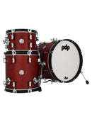 PDP PDCC1803OE Concept Maple Classic 3 pièces Bop Shell Pack Finition teintée - Tache de sang de bœuf