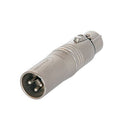Neutrik NA3M5F XLR Male 3pin to XLR Female 5pin DMX Adapter