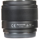 Panasonic Lumix G 25 mm f/1,7 ASPH. Lentille