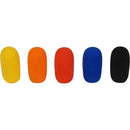 Samson WS5E Headset Microphone Windscreens (5-Pack) - Mixed Colors