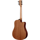 Lag Guitars TL70DCE Tramontane 70 Left-Handed Dreadnought Acoustic Electric Guitar - Natural