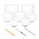 SELA SECF-Set Crystal Singing Bowl Set Frosted 440Hz (7pcs)