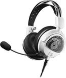 Audio-Technica ATH-GDL3WH Casque de jeu fermé haute fidélité - Blanc
