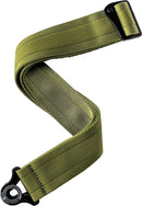 Planet Waves 50BAL08 50mm Auto Lock Guitar Strap (Moss Green)