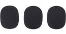 Samson SE50BWS Windscreen for SE50/SE10/LM10 (3-Pack) - Black
