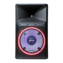 Gemini GSP-L2200PK Haut-parleur Bluetooth 2200 W avec lumières de fête, microphone et support de haut-parleur
