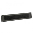Adam Hall AH-87222BRUSH 19" Rack Panel - 2U Steel w/ Brush Strip