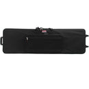 Gator Gk-88-Slxl Semi-Rigid Keyboard Case - 88-Key Slim Xtra Long - Red One Music