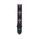 Profile PGS400-TCR - 2" Tribal Cross Polyester Guitar Strap