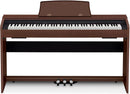 Casio PX770BN Privia Piano numérique 88 touches avec support d'armoire et pédales (noyer)