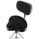 Gibraltar 9608MB Oversized Motorcycle Seat With Adjustable Backrest - Red One Music