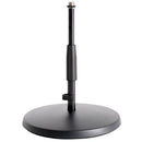 K&M 23320 Black Tablefloor Mic Stand - Red One Music