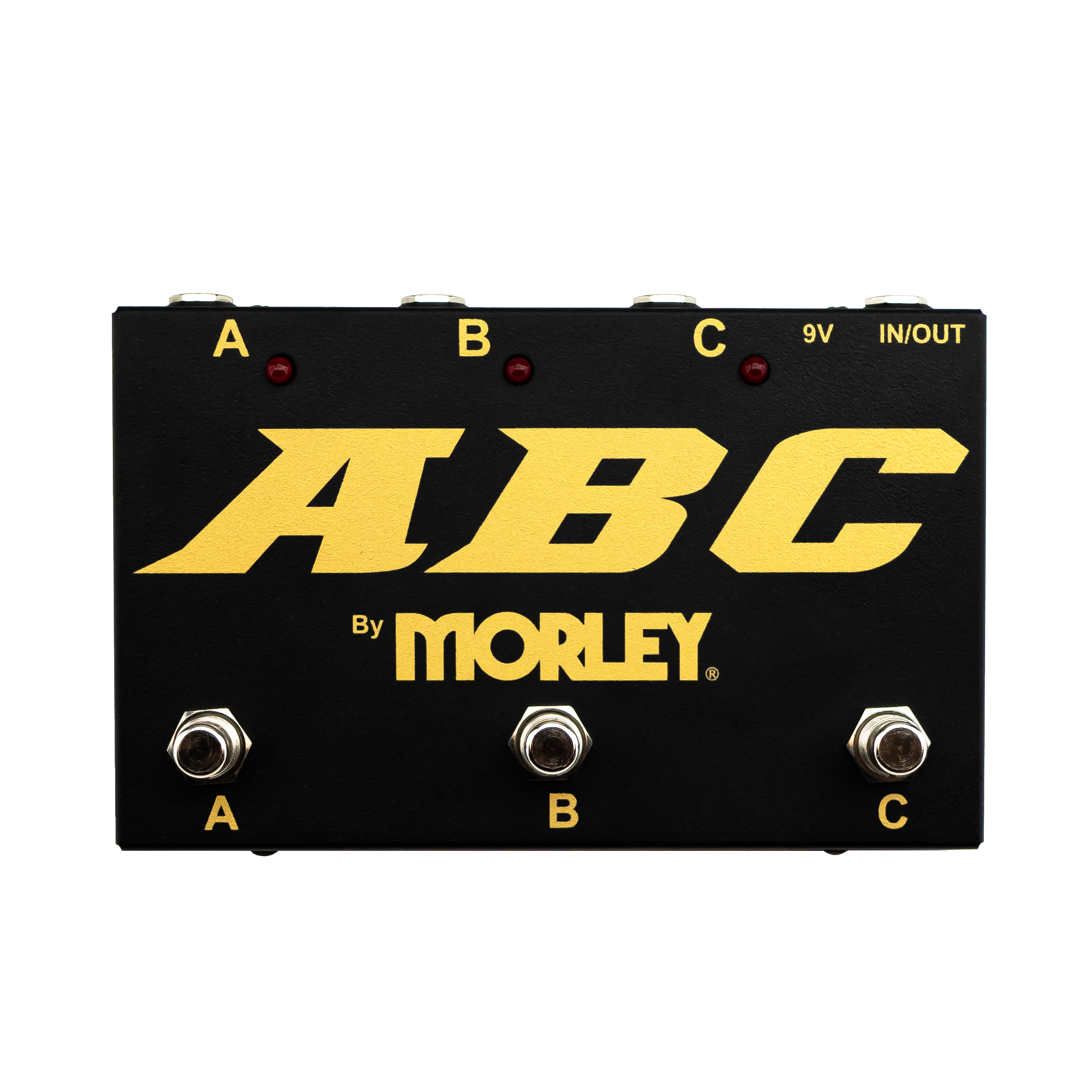 Morley ABC-G Gold Series ABC 3-Button Switcher/Combiner Pedal