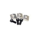 Profile PLB001-BK - NutBlock&Screw-LockNut 3pc/set Black - Red One Music