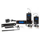 Galaxy Audio AS-1406-2 Système de twin pack de moniteur in-auriculaire avec des écouteurs EB6