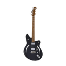 Reverend AIRSONIC W Electric Guitar (Midnight Black)
