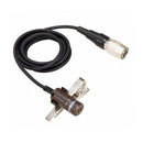 Audio-Technica At829Ch Cardioid Lavalier Condenser Microphone (Black, 4-Pin Ch Connector) - Red One Music