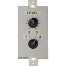 Ashly Wr-1.5 Single Rotary Potentiometer + 4 Position Rotary Select (Decora Style) - Red One Music