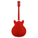 Guild NEWARK Starfire 1-DC Guitare électrique double corps avec pont Tune-O-Matic - Rouge cerise 